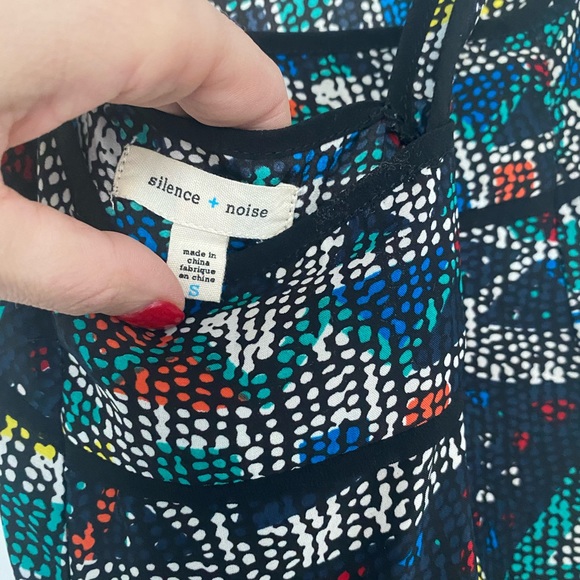 Urban Outfitters Silence & Noise Kingston Mosaic Maxi Dress - Picture 10 of 13